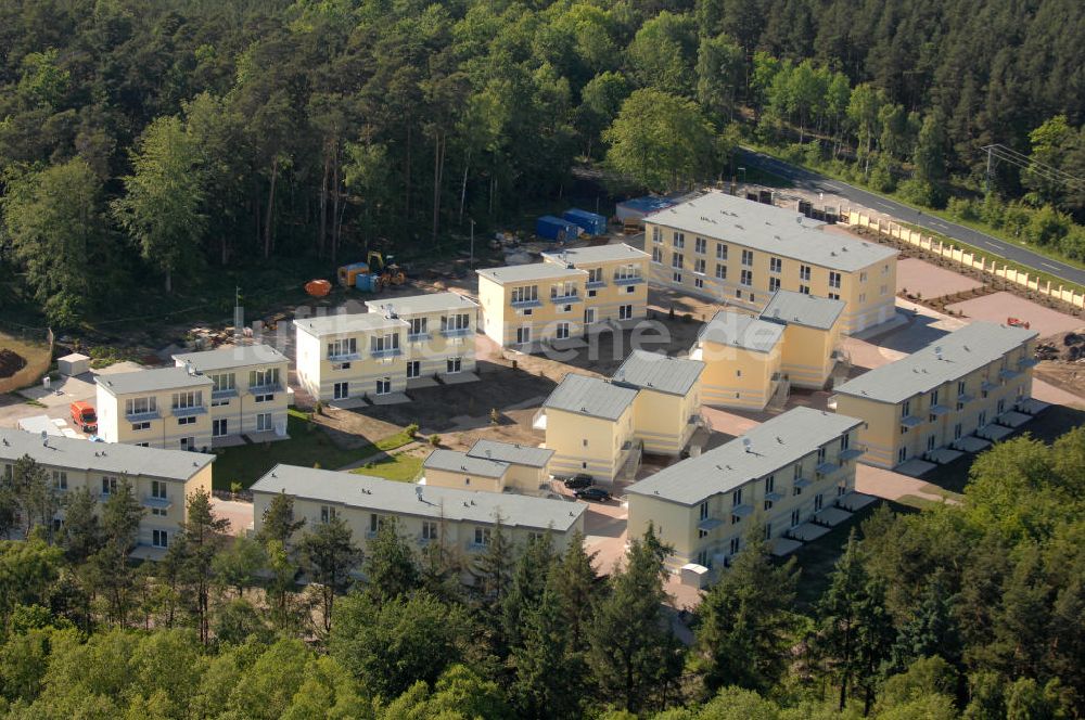 Luftbild Graal-Müritz - Ferienwohnpark im Küstenwald der HAWO Bauträger KG in unmittelbarer Strandnähe im Ostseeheilbad Graal-Müritz