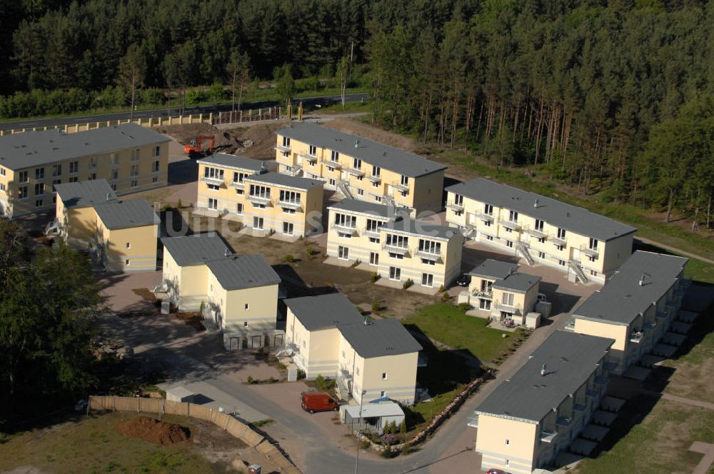 Luftbild Graal-Müritz - Ferienwohnpark im Küstenwald der HAWO Bauträger KG in unmittelbarer Strandnähe im Ostseeheilbad Graal-Müritz