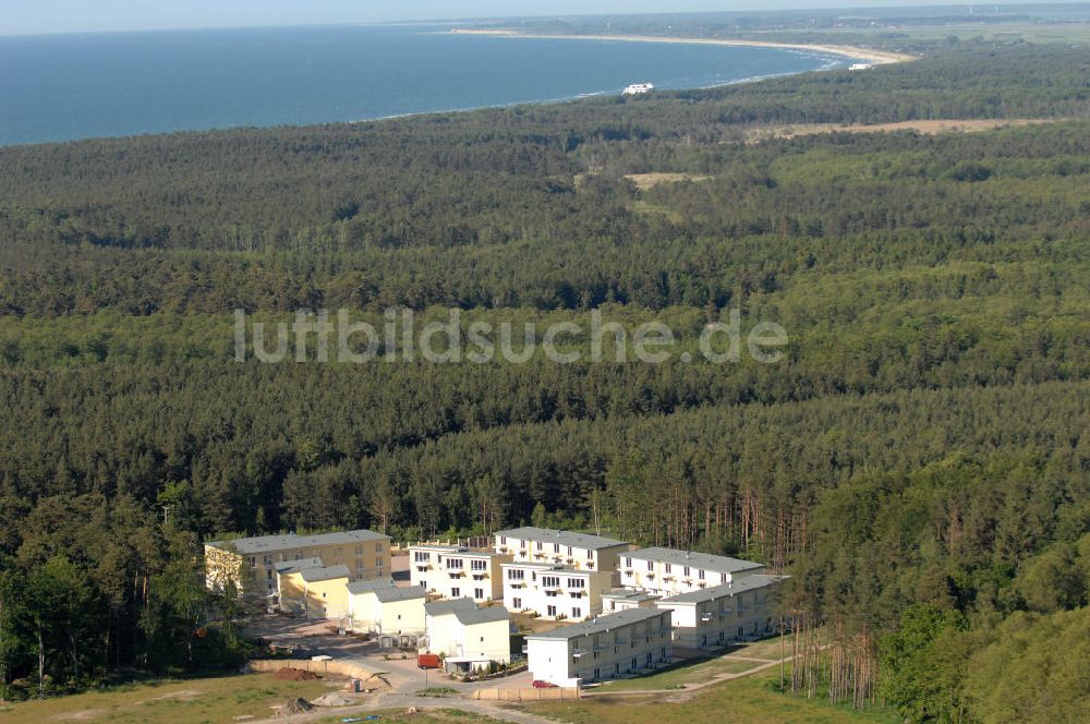 Luftbild Graal-Müritz - Ferienwohnpark im Küstenwald der HAWO Bauträger KG in unmittelbarer Strandnähe im Ostseeheilbad Graal-Müritz