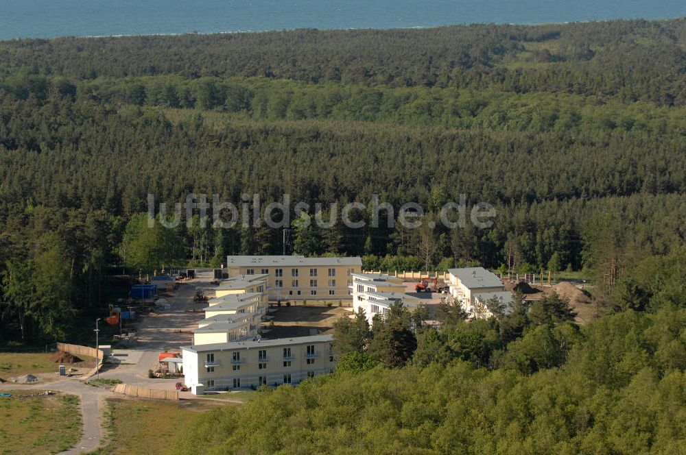 Luftbild Graal-Müritz - Ferienwohnpark im Küstenwald der HAWO Bauträger KG in unmittelbarer Strandnähe im Ostseeheilbad Graal-Müritz