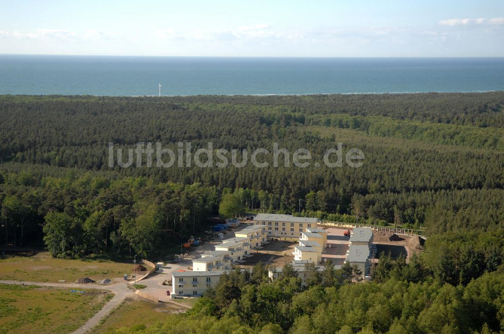 Luftbild Graal-Müritz - Ferienwohnpark im Küstenwald der HAWO Bauträger KG in unmittelbarer Strandnähe im Ostseeheilbad Graal-Müritz