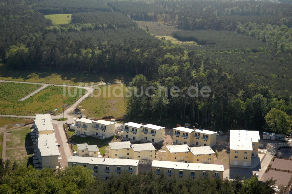 Luftaufnahme Graal-Müritz - Ferienwohnpark im Küstenwald der HAWO Bauträger KG in unmittelbarer Strandnähe im Ostseeheilbad Graal-Müritz