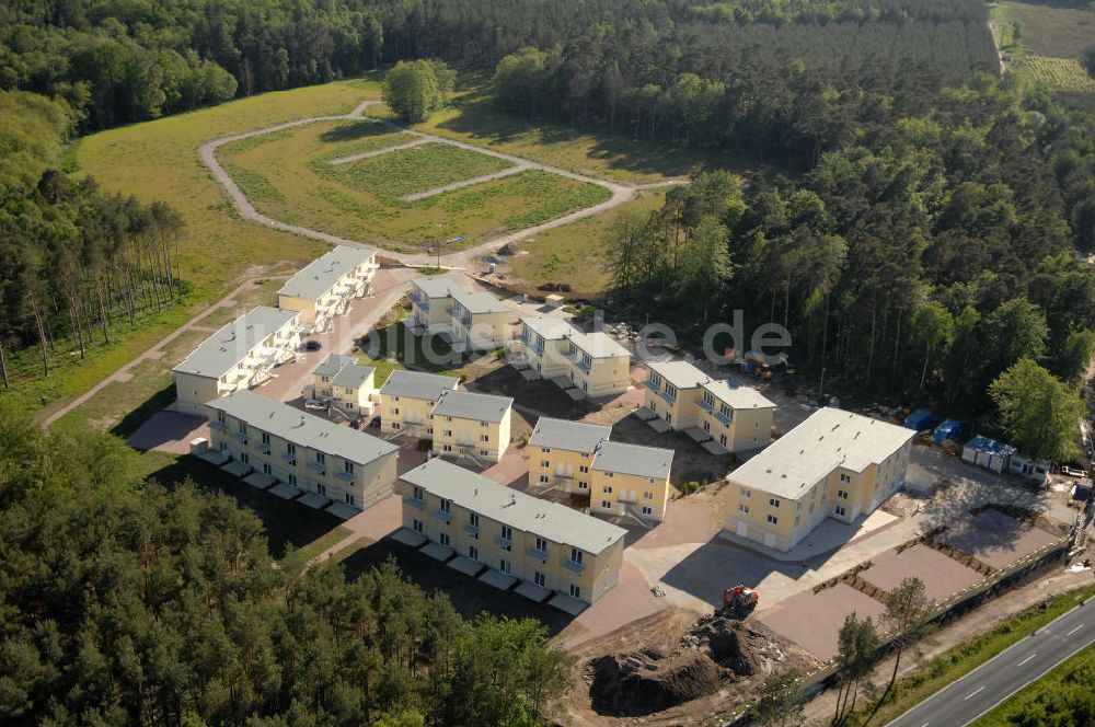 Luftbild Graal-Müritz - Ferienwohnpark im Küstenwald der HAWO Bauträger KG in unmittelbarer Strandnähe im Ostseeheilbad Graal-Müritz