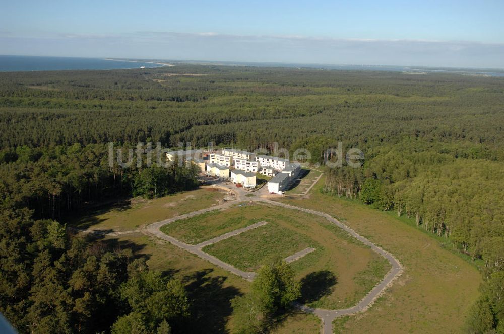 Luftbild Graal-Müritz - Ferienwohnpark im Küstenwald der HAWO Bauträger KG in unmittelbarer Strandnähe im Ostseeheilbad Graal-Müritz