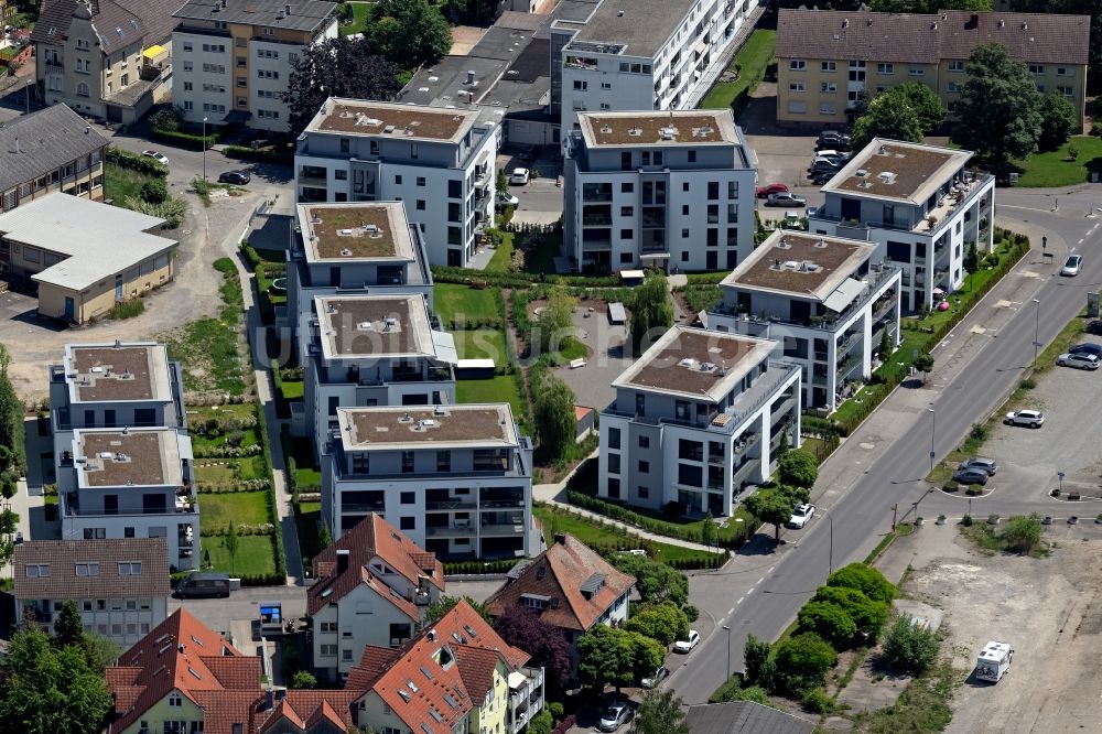 Luftbild Radolfzell am Bodensee - Ferienwohnungsanlage Seevillenpark in Radolfzell am Bodensee im Bundesland Baden-Württemberg, Deutschland