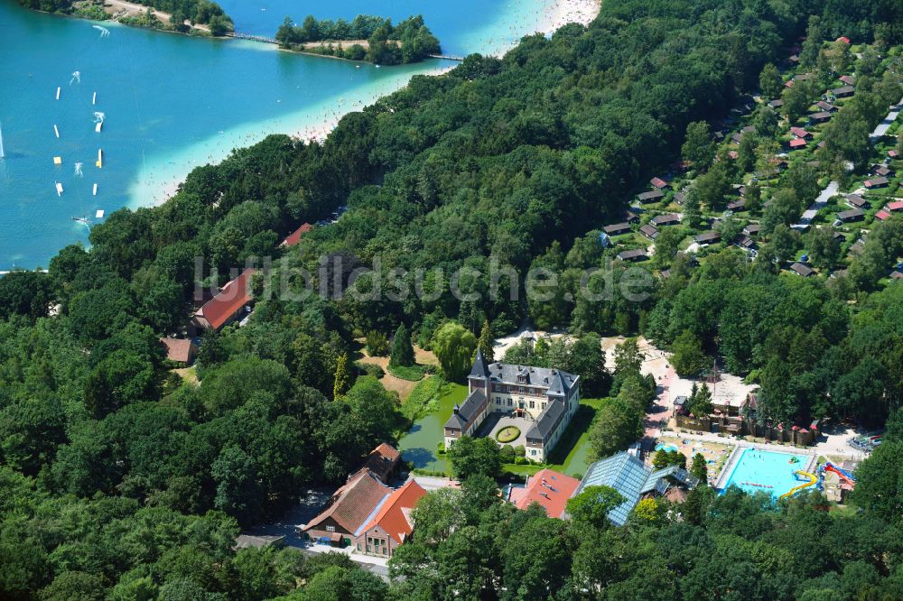 Luftbild Haren (Ems) - Ferienzentrum Schloss Dankern am Dankernsee in Haren (Ems) im Bundesland Niedersachsen, Deutschland