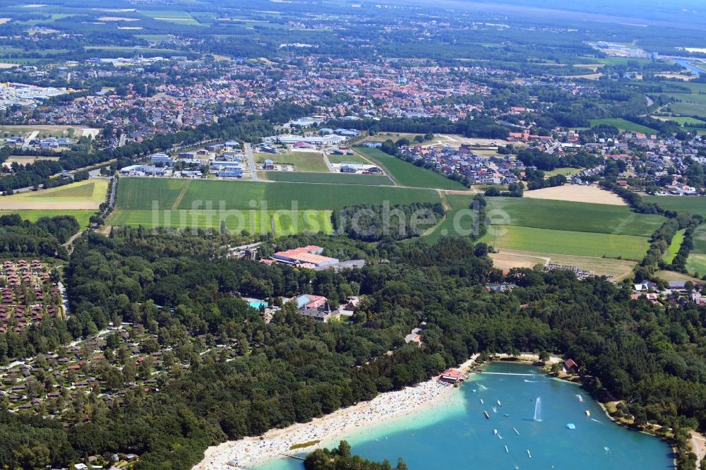 Luftbild Haren (Ems) - Ferienzentrum Schloss Dankern am Dankernsee in Haren (Ems) im Bundesland Niedersachsen, Deutschland