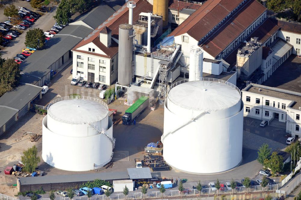 Berlin Neukölln aus der Vogelperspektive: Fernheizwerk Neukölln AG in Berlin