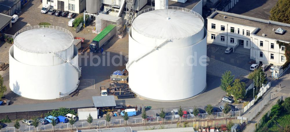 Luftbild Berlin Neukölln - Fernheizwerk Neukölln AG in Berlin