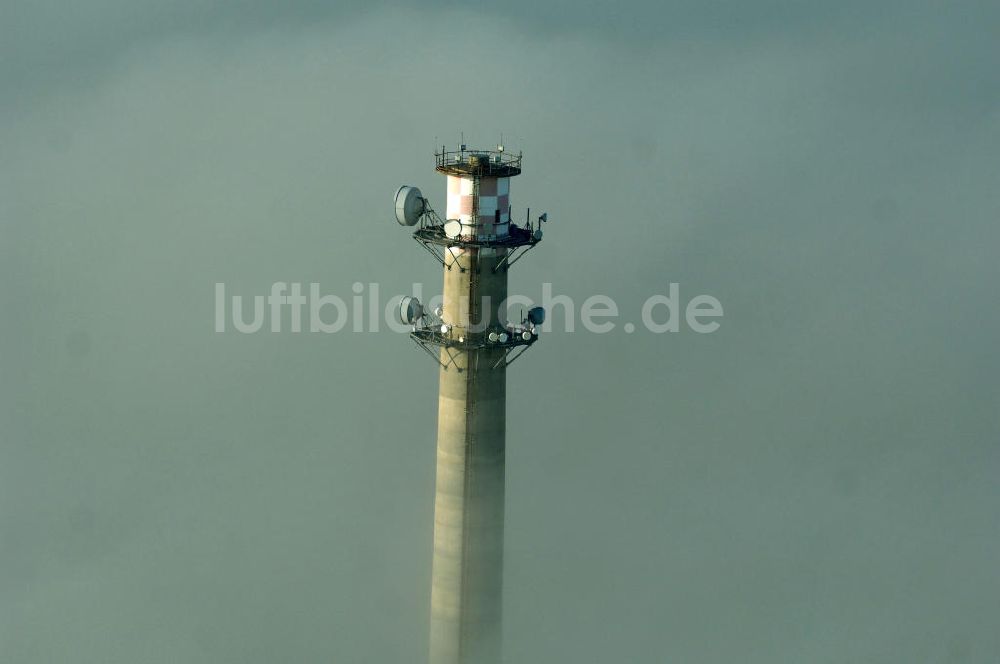 Luftaufnahme Dessau-Roßlau - Fernmeldeturm in Dessau-Roßlau