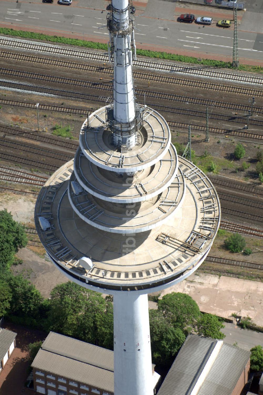 BREMEN von oben - Fernsehturm Bremen