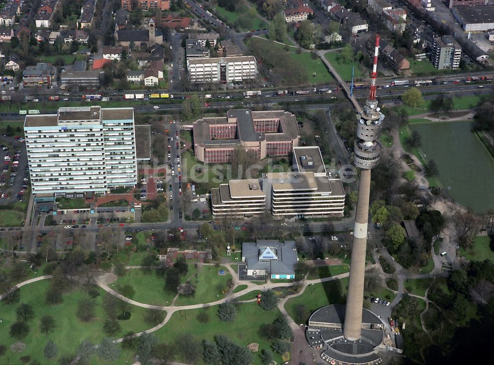 Luftbild Dortmund - Fernsehturm/ Florianturm Dortmund im Bundesland Nordrhein-Westfalen