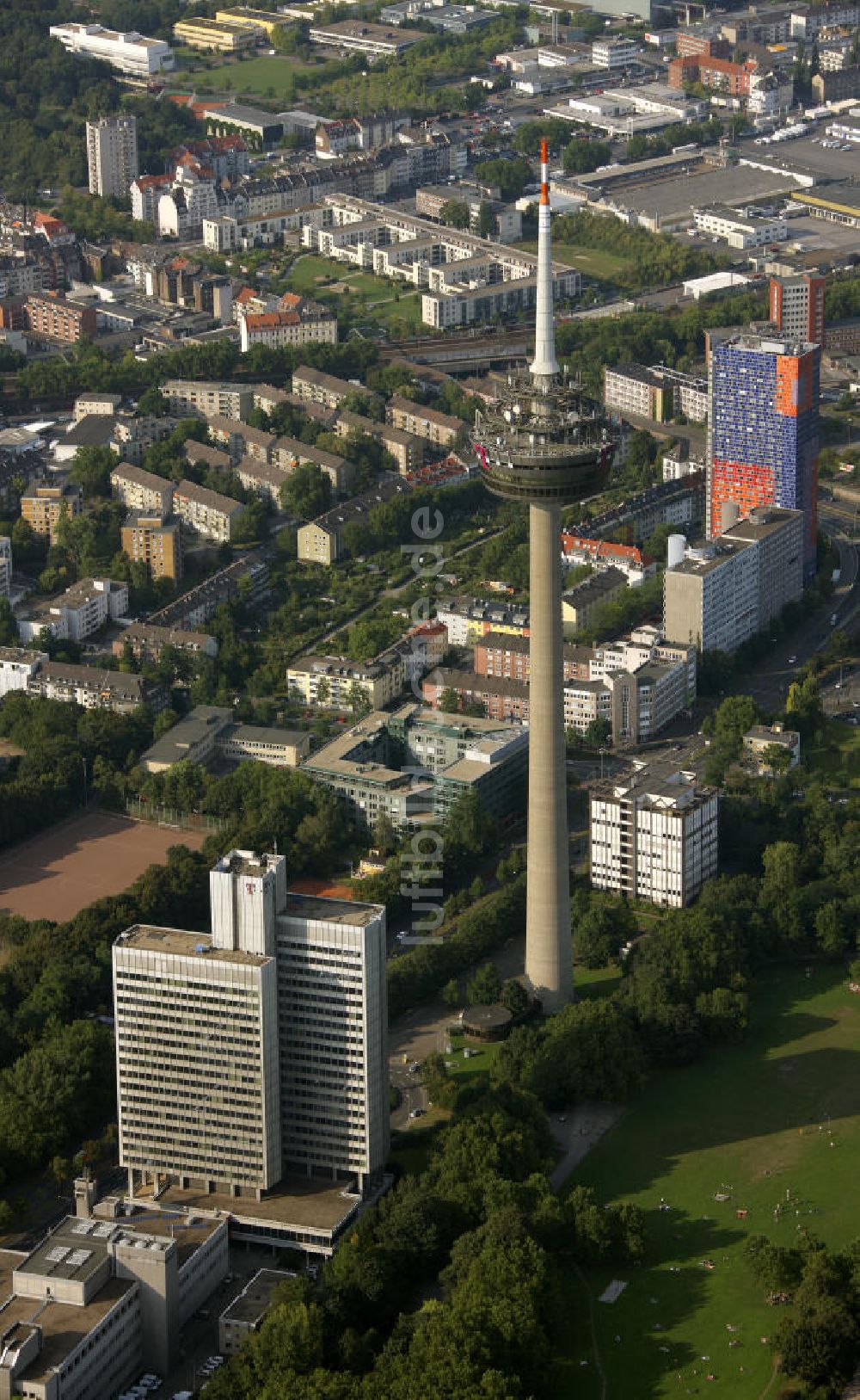 Köln von oben - Fernsehturm / TV tower Colonius in Köln / Cologne NRW