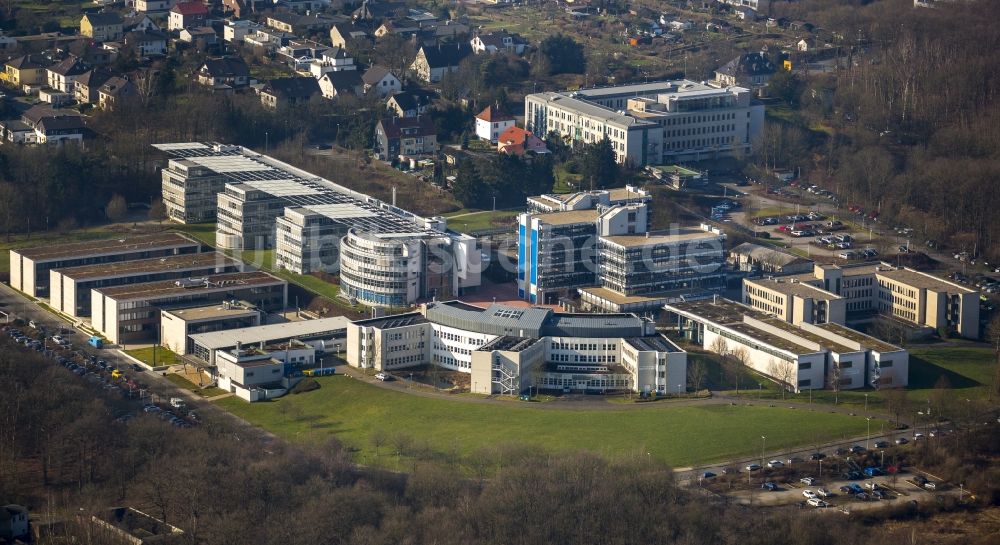 Luftaufnahme Hagen - Fernuniversität in Hagen im Bundesland Nordrhein-Westfalen