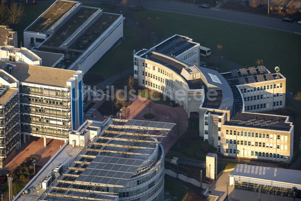 Hagen aus der Vogelperspektive: Fernuniversität in Hagen im Bundesland Nordrhein-Westfalen