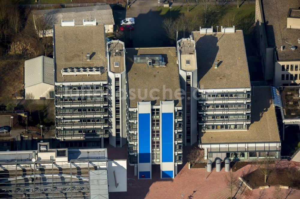 Hagen von oben - Fernuniversität in Hagen im Bundesland Nordrhein-Westfalen