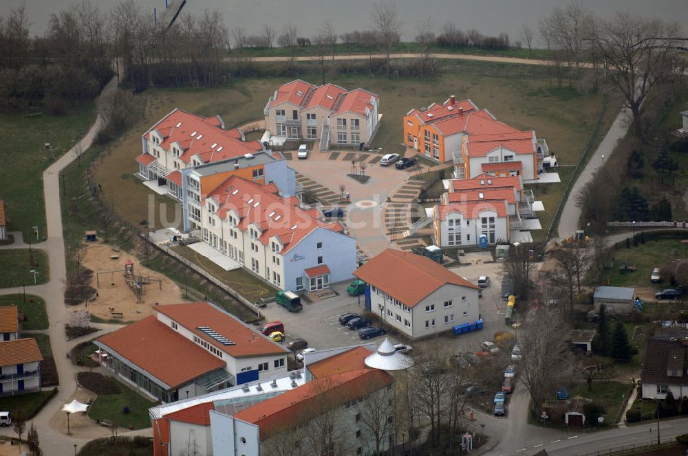 Rerik von oben - Fertig ausgebautes Feriendorf der AWO-SANO GmbH in Rerik / Mecklenburg Vorpommern