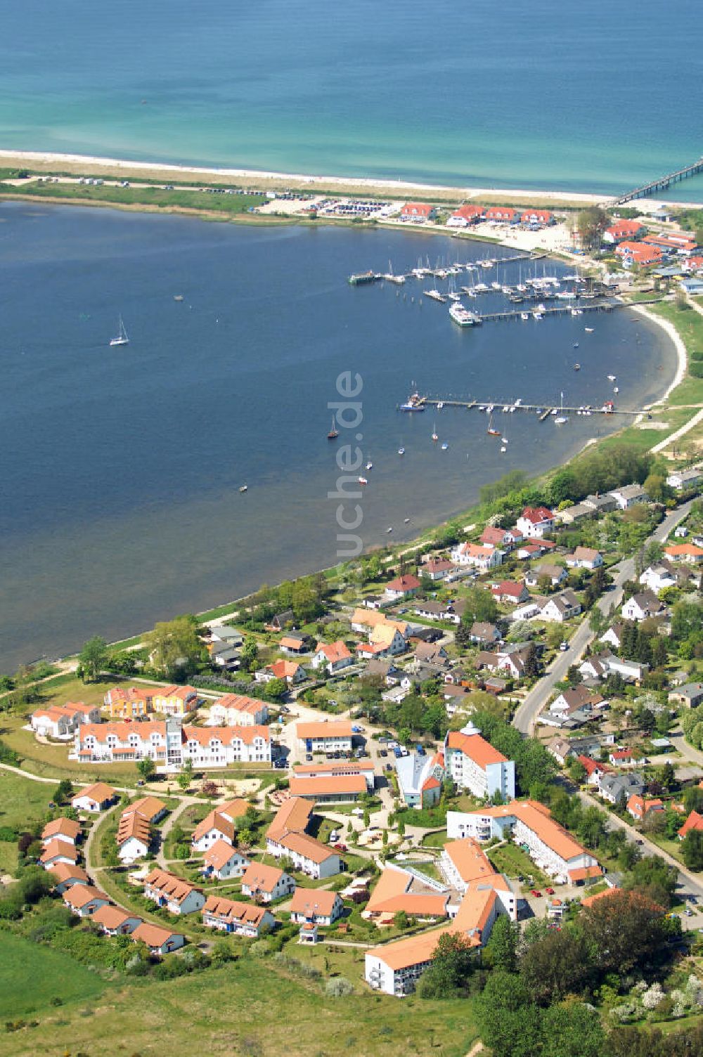 Luftaufnahme Rerik - Fertig ausgebautes Feriendorf der AWO-SANO GmbH in Rerik / Mecklenburg Vorpommern