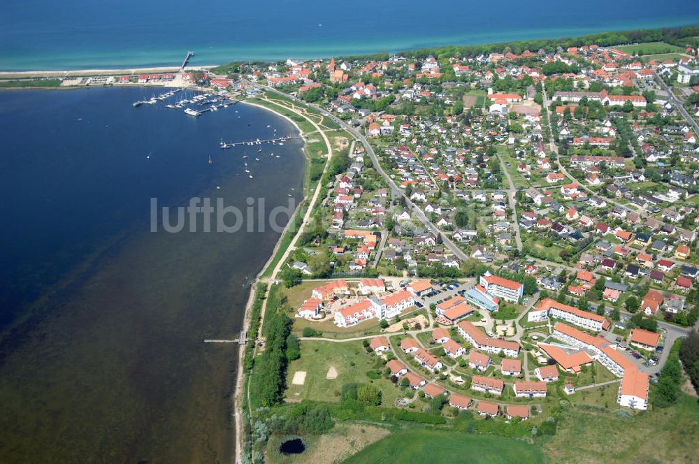 Rerik aus der Vogelperspektive: Fertig ausgebautes Feriendorf der AWO-SANO GmbH in Rerik / Mecklenburg Vorpommern