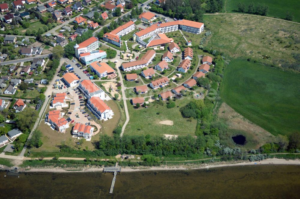 Rerik aus der Vogelperspektive: Fertig ausgebautes Feriendorf der AWO-SANO GmbH in Rerik / Mecklenburg Vorpommern