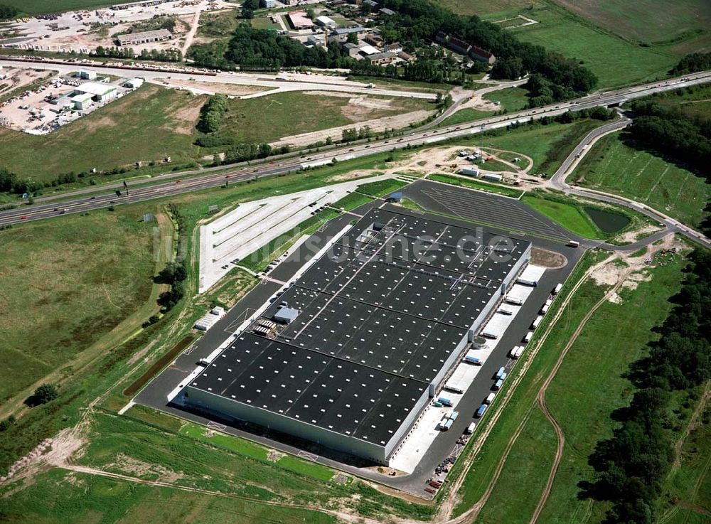 Berlin - Pankow von oben - Fertiges LDZ - Nord - Logistikzentrum der BLEG im Gewerbegebiet Pankow - Nord am Berliner Ring.