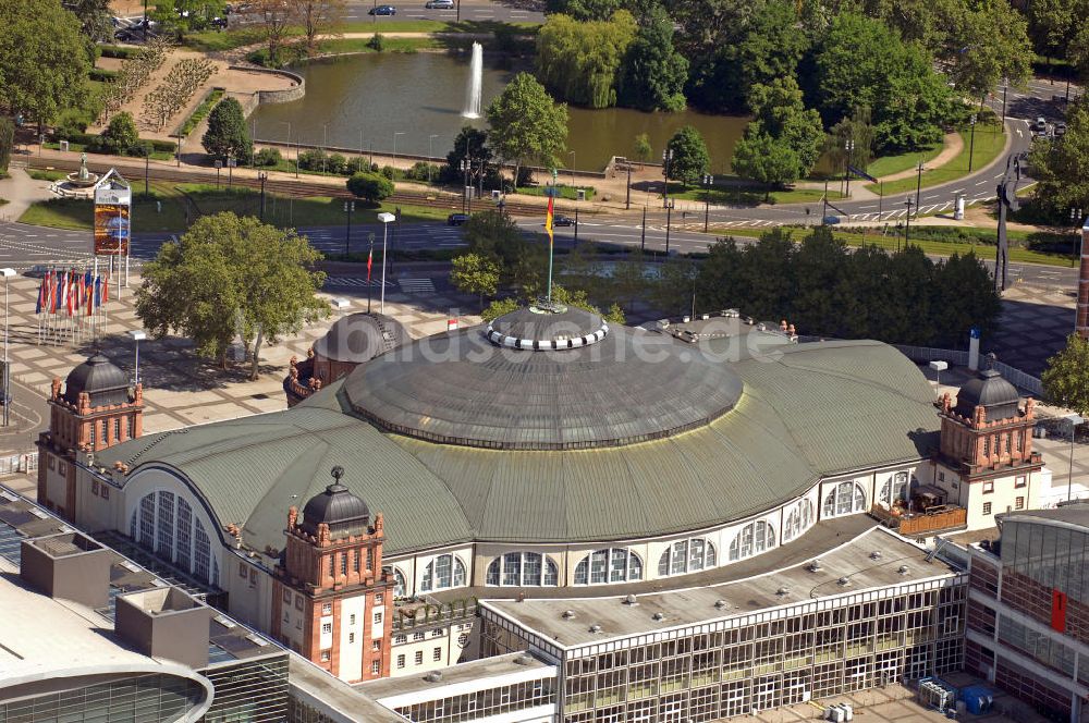 Luftaufnahme Frankfurt am Main - Festhalle Frankfurt/Main