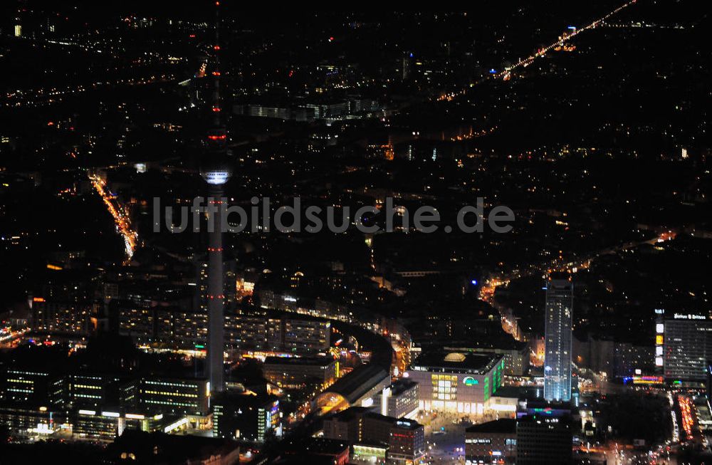 Berlin von oben - Festival Of Lights Berlin Alexanderplatz