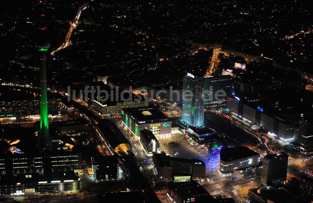 Berlin von oben - Festival Of Lights Berlin Alexanderplatz