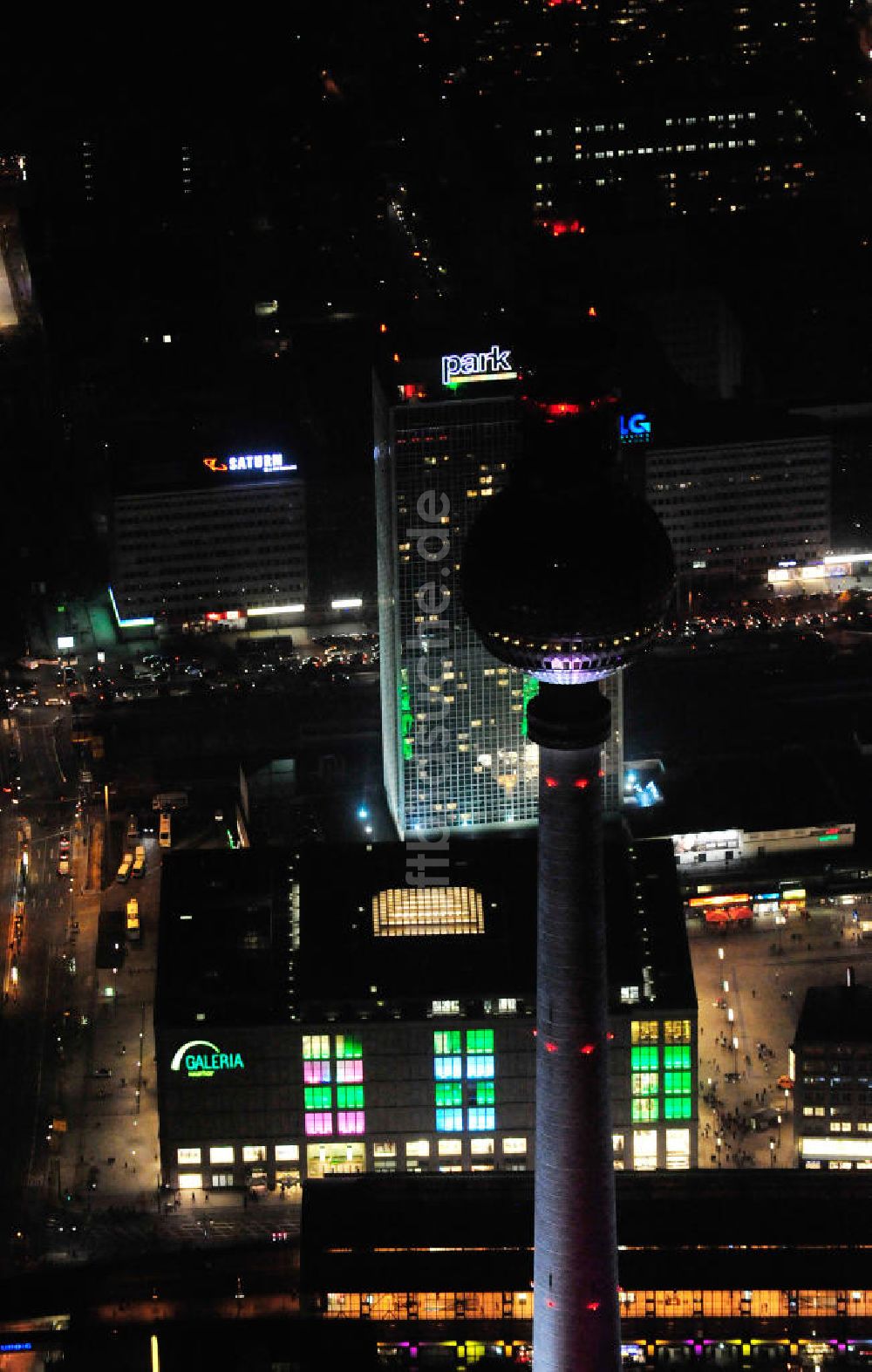 Berlin von oben - Festival of Lights Berliner Fernsehturm