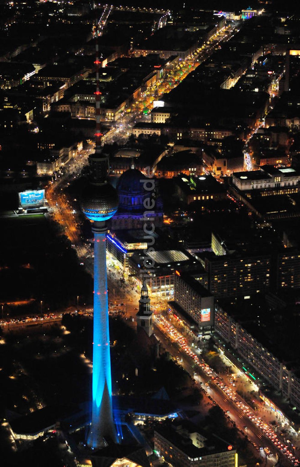 Berlin von oben - Festival of Lights Berliner Fernsehturm