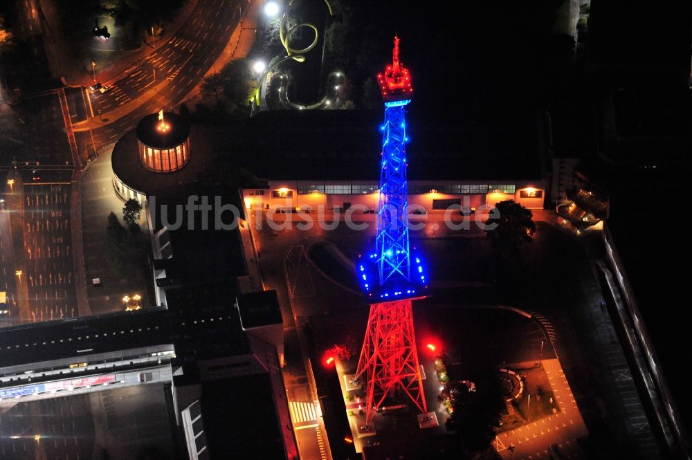 Luftbild Berlin - Festival of Lights im Stadtzentrum der Hauptstadt Berlin