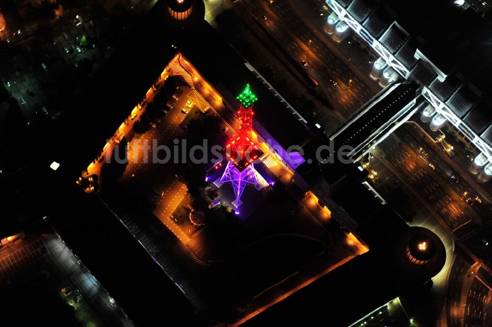 Luftbild Berlin - Festival of Lights im Stadtzentrum der Hauptstadt Berlin