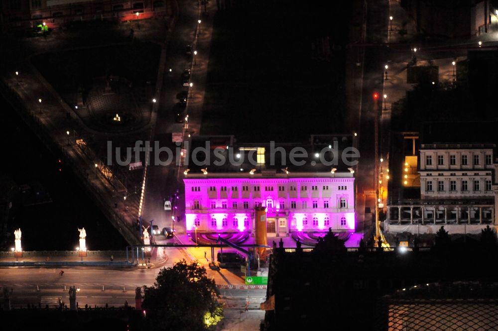 Berlin von oben - Festival of Lights im Stadtzentrum der Hauptstadt Berlin