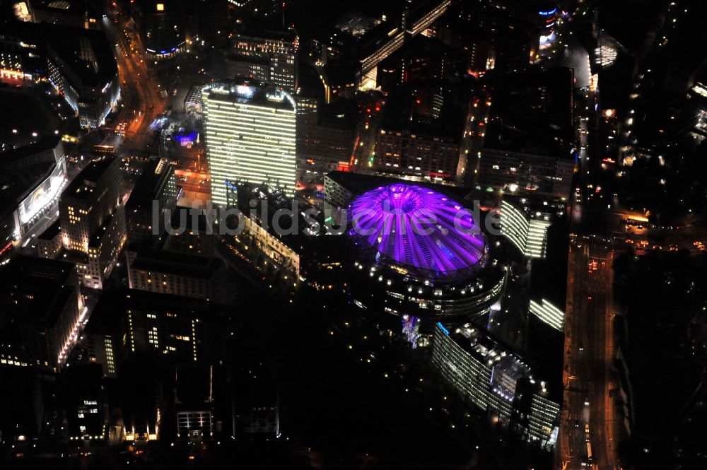 Berlin von oben - Festival of Lights im Stadtzentrum der Hauptstadt Berlin