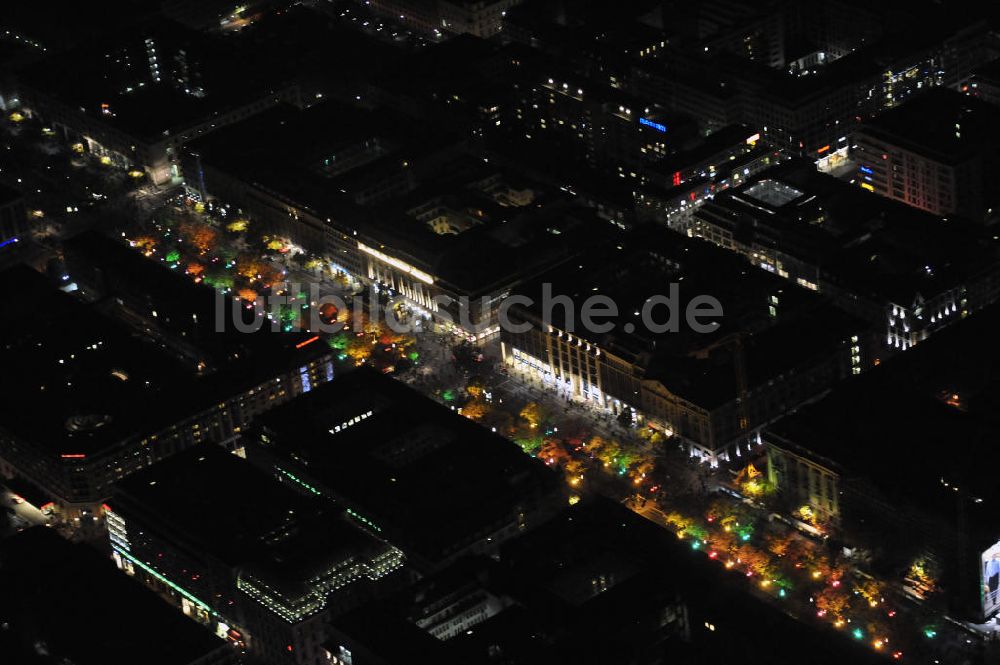 Berlin aus der Vogelperspektive: Festival of Lights Unter den Linden