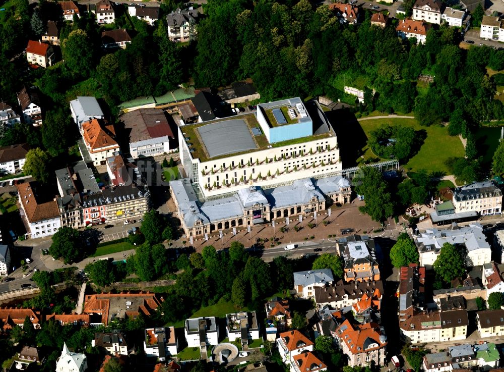 Luftbild Baden-Baden - Festspielhaus Baden-Baden im Bundesland Baden-Württemberg