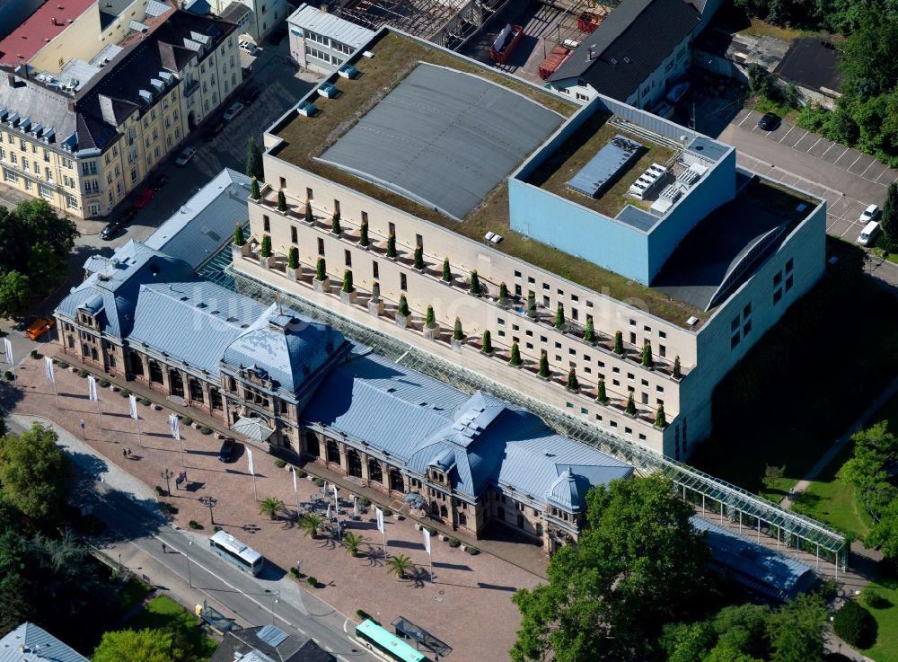 Luftbild Baden-Baden - Festspielhaus Baden-Baden im Bundesland Baden-Württemberg