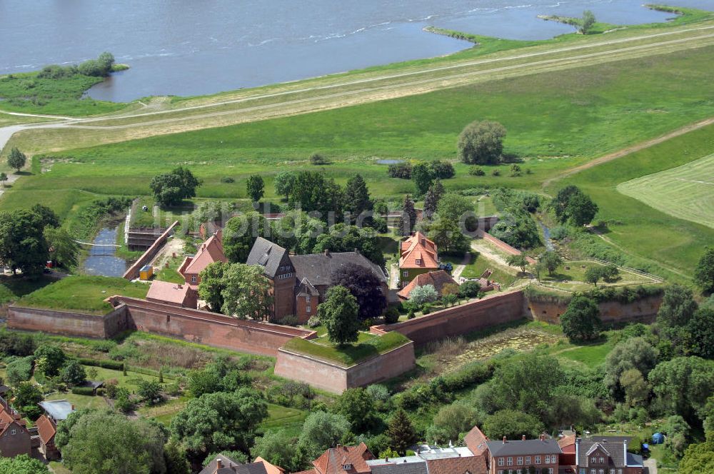 Luftbild Dömitz - Festung Dömitz