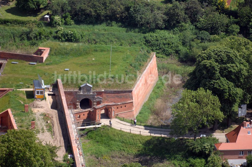 Luftbild Dömitz - Festung Dömitz