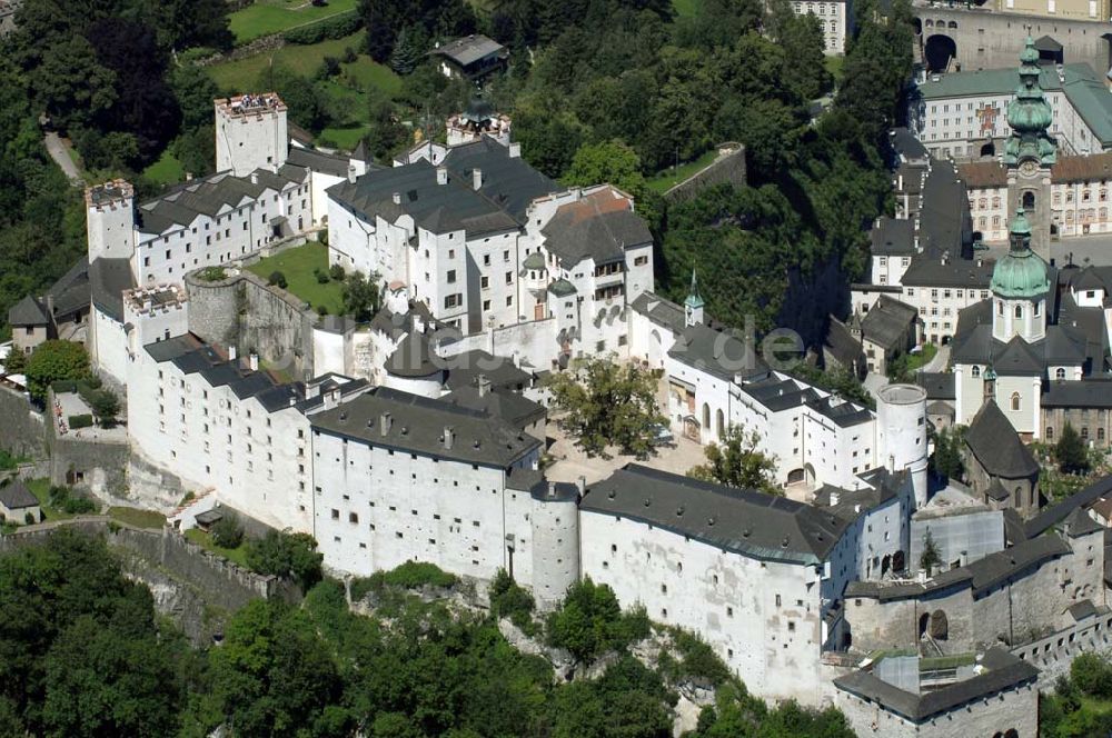 Luftaufnahme Salzburg - Festung Hohensalzburg (Salzburg)