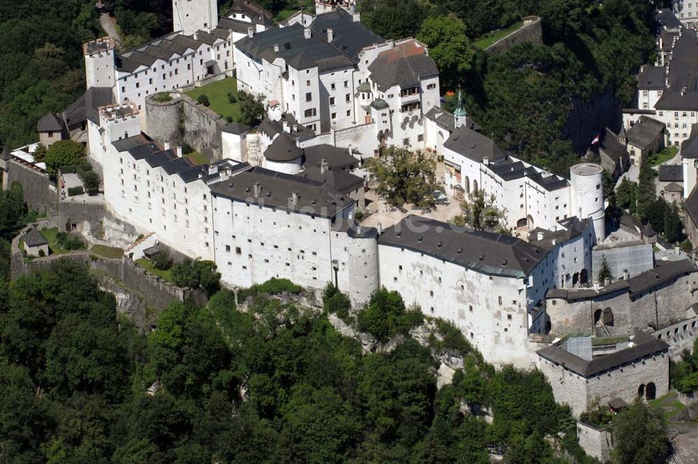 Salzburg von oben - Festung Hohensalzburg (Salzburg)