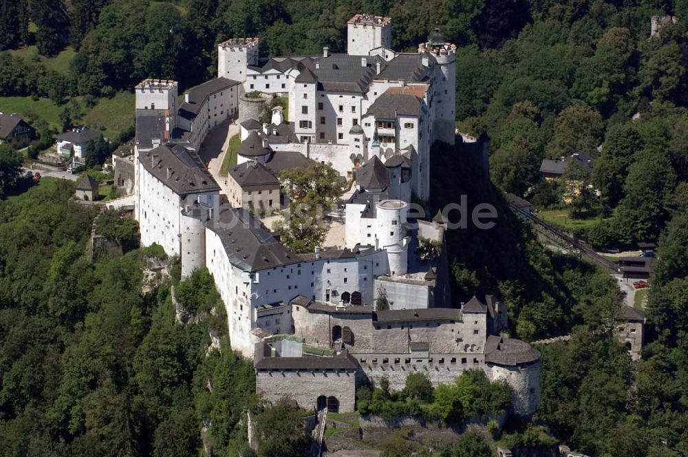 Luftbild Salzburg - Festung Hohensalzburg (Salzburg)