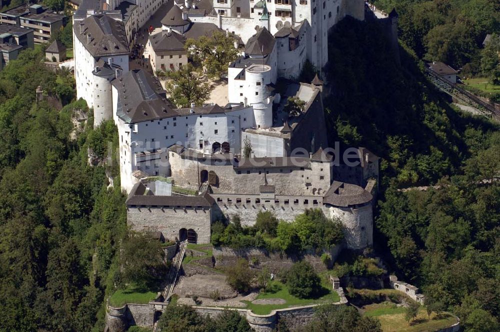 Luftaufnahme Salzburg - Festung Hohensalzburg (Salzburg)