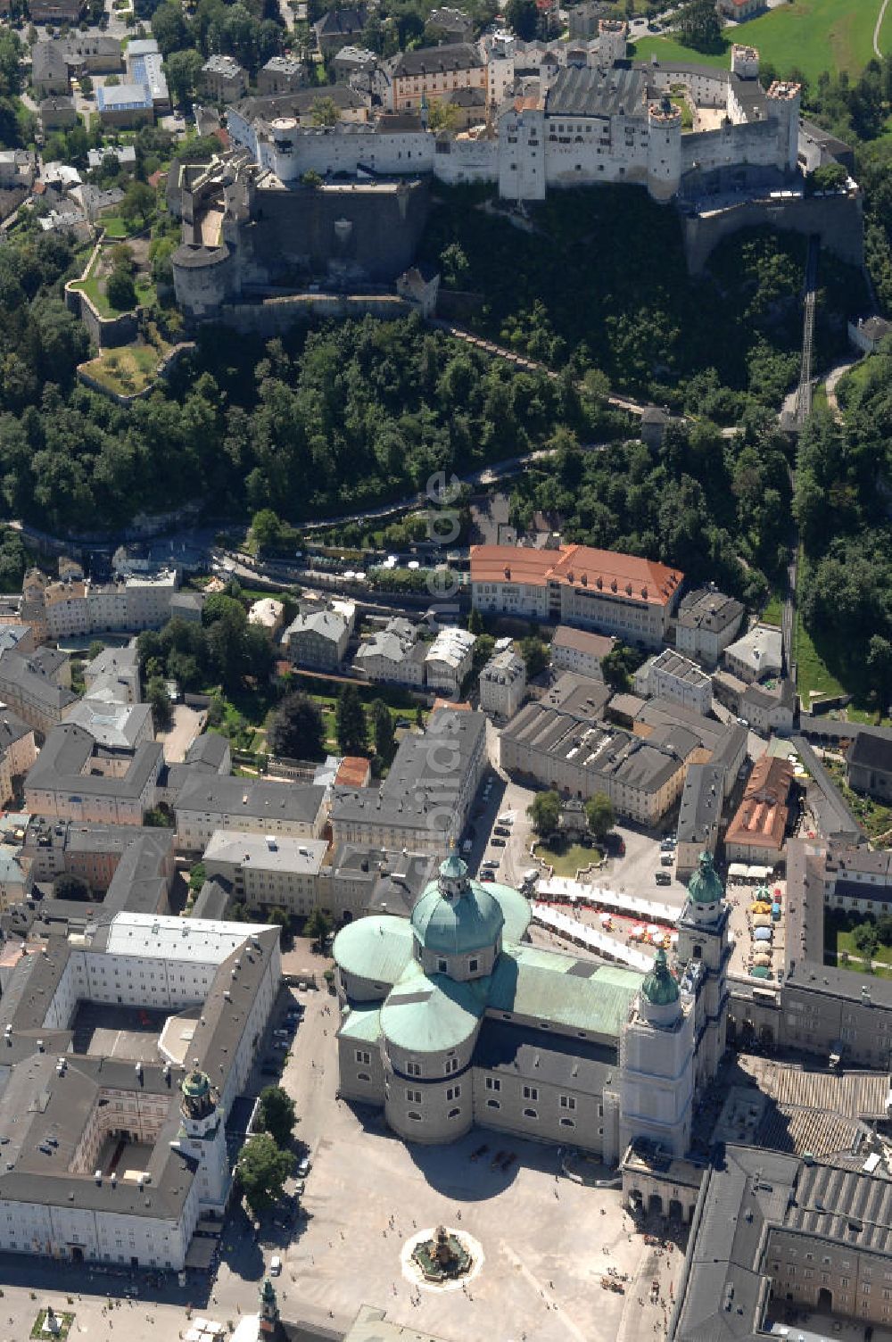 Luftaufnahme SALZBURG - Festung Hohensalzburg (Salzburg)