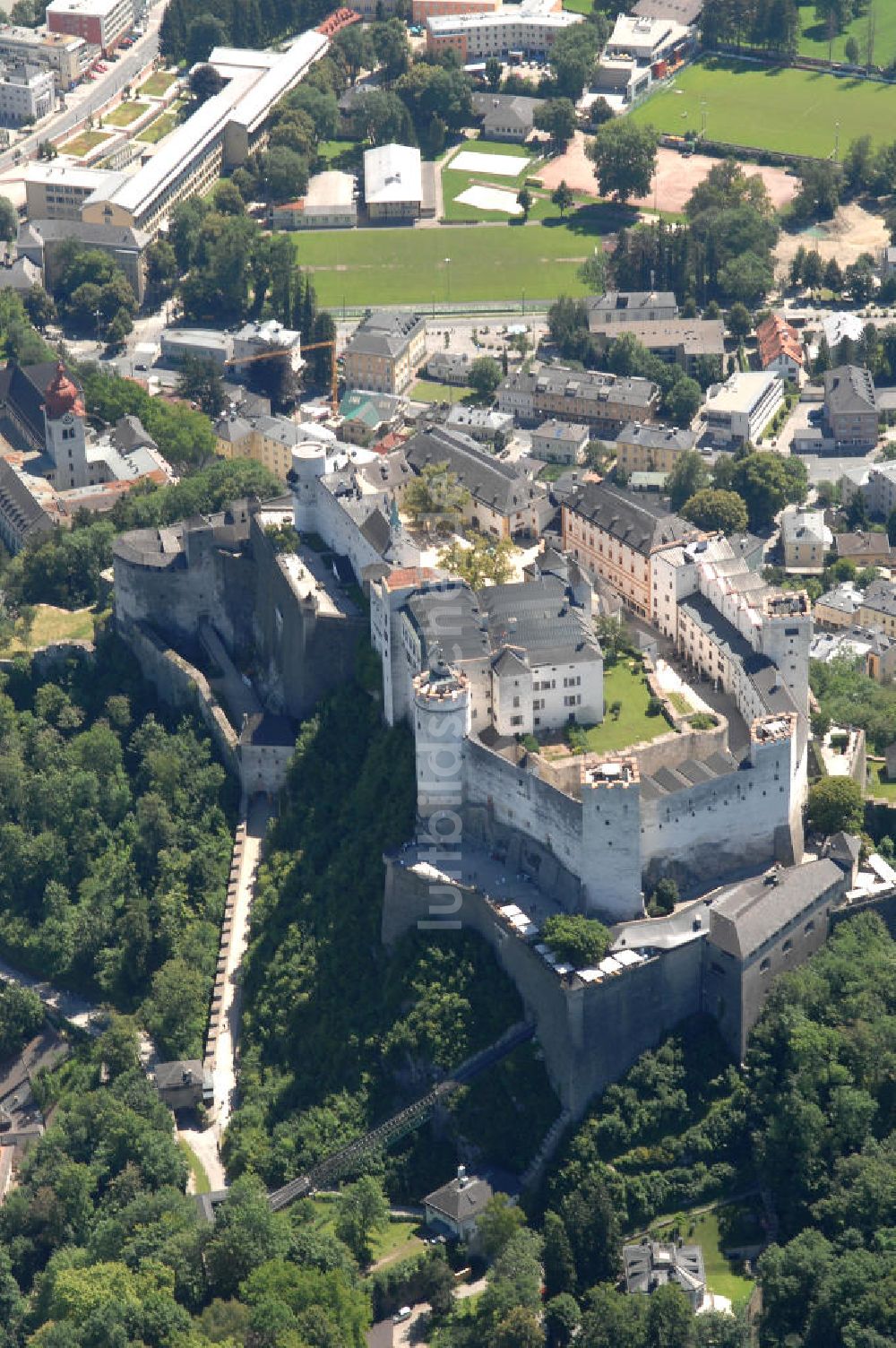 SALZBURG aus der Vogelperspektive: Festung Hohensalzburg (Salzburg)