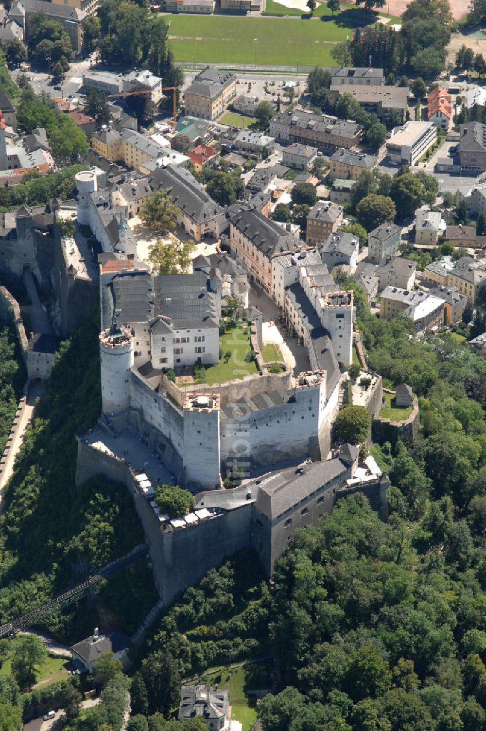 Luftbild SALZBURG - Festung Hohensalzburg (Salzburg)