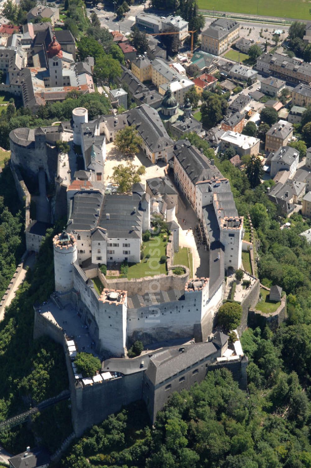 Luftaufnahme SALZBURG - Festung Hohensalzburg (Salzburg)