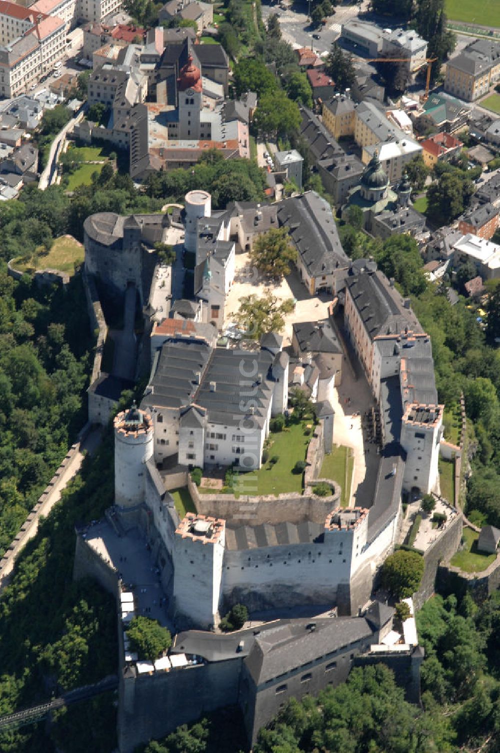 SALZBURG von oben - Festung Hohensalzburg (Salzburg)