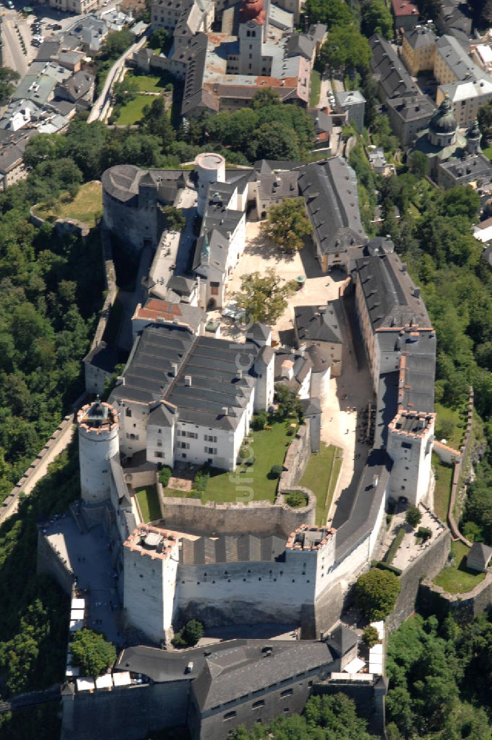 SALZBURG aus der Vogelperspektive: Festung Hohensalzburg (Salzburg)