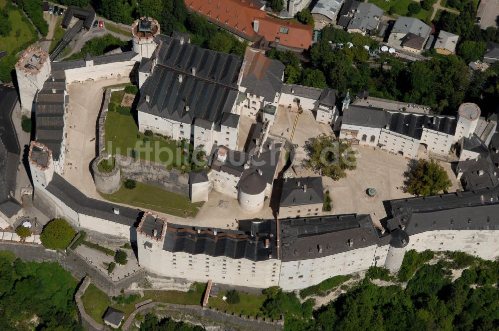 Luftaufnahme SALZBURG - Festung Hohensalzburg (Salzburg)